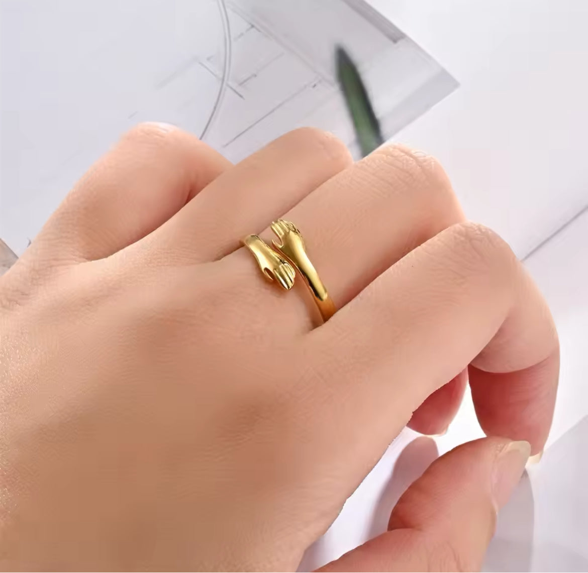 Anillo abrazo