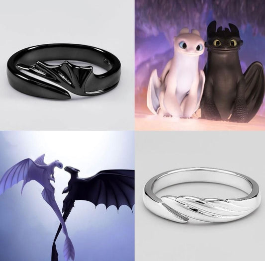 Anillos Chimuelo y Furia