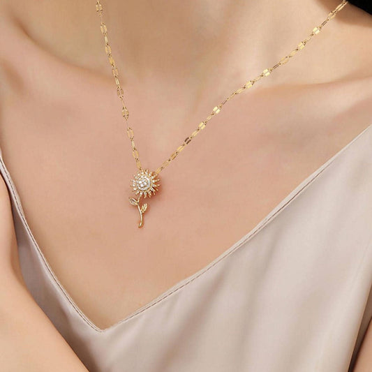 Collar Girasol giratorio🌻