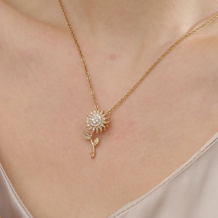 Collar Girasol giratorio🌻